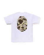 A Bathing Ape Color Camo Big Ape Head Tee