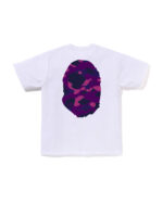 A Bathing Ape Color Camo Big Ape Head Tee