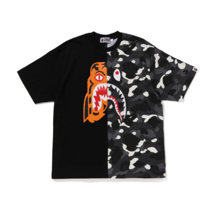 Bape City Camo Tiger Shark Relaxed Fit Tee