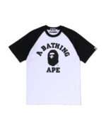 A Bathing Ape College Raglan Relaxed Fit Tee
