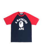A Bathing Ape College Raglan Relaxed Fit Tee