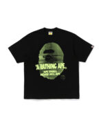 A Bathing Ape Spray Ape Head Relaxed Fit Tee