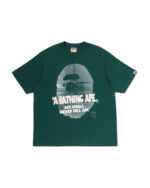 A Bathing Ape Spray Ape Head Relaxed Fit Tee