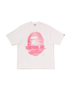 A Bathing Ape Spray Ape Head Relaxed Fit Tee