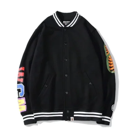 A Bathing Ape Varsity Bape Shark WGM Jacket