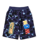 Blue Bape Shark Shorts