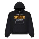 Property OF Sp5der Atlanta Black Hoodie