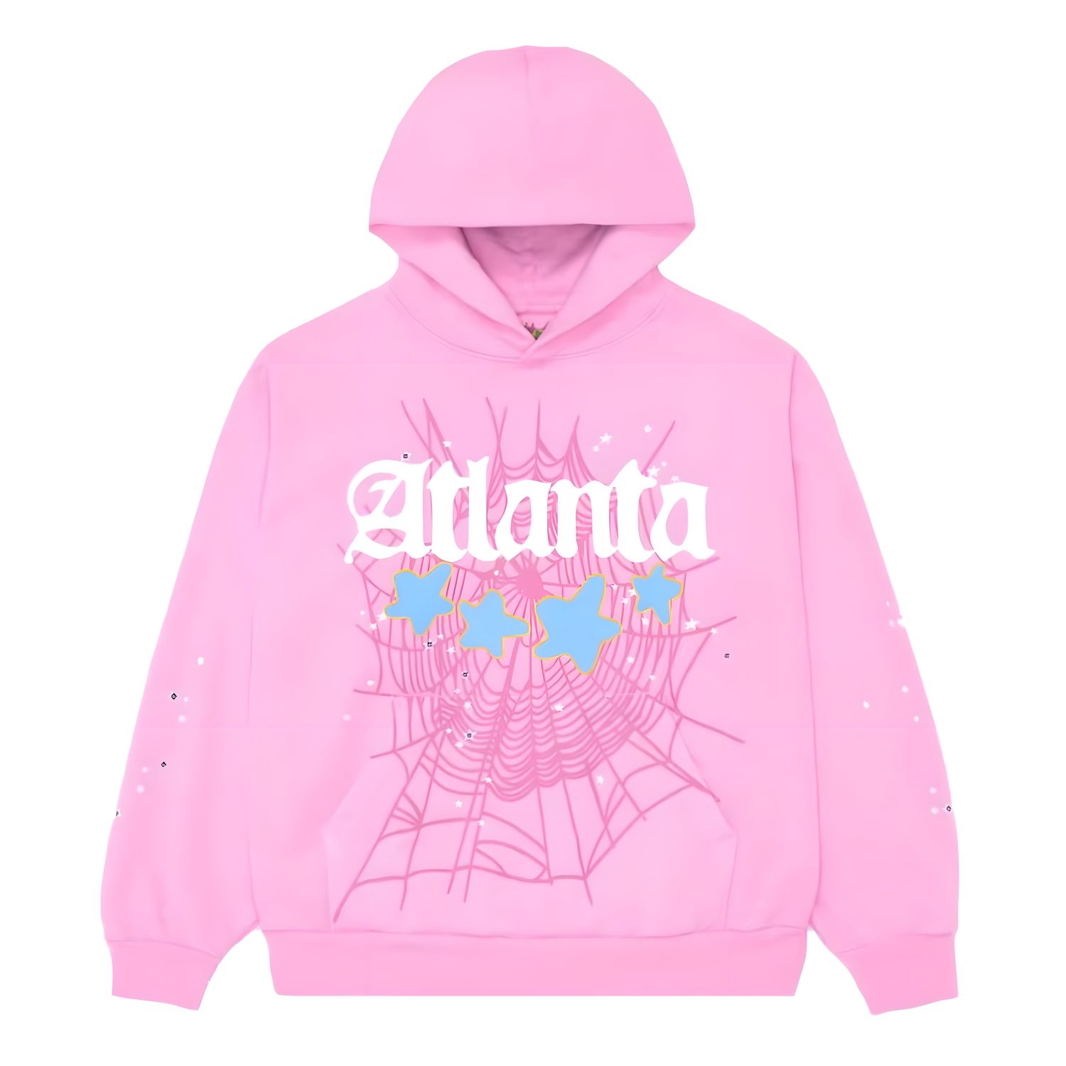 Sp5der Atlanta Hoodie Pink Sp5der Atlanta Hoodie Pink